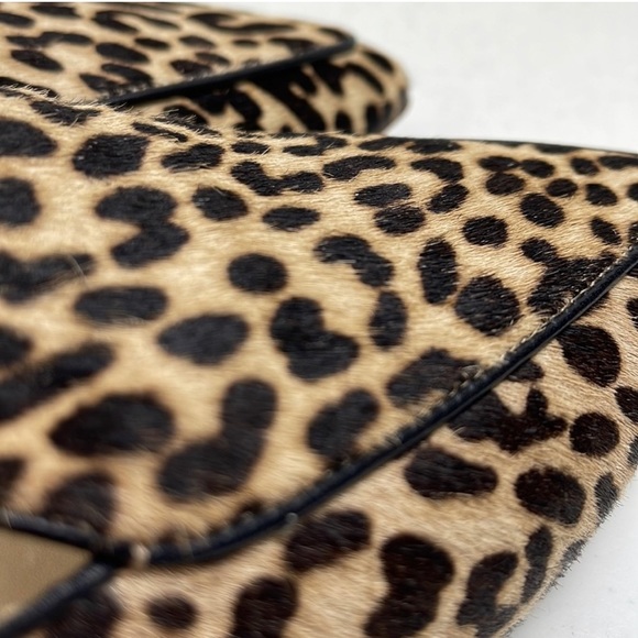 Cole Haan Piper Leopard Print Calf Hair Mules - Picture 6 of 11